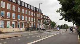 Prudential 100 mile cycle race through Kingston