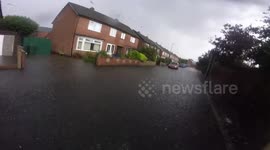 Cloud Burst over West Bridgford Nottinghamshire England