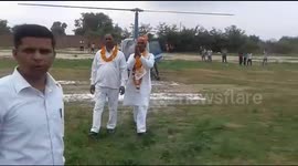 After 40-year-long wait school menial worker in India retires in style