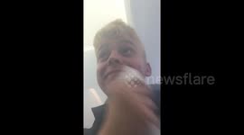 Harrowing moment British Airways cabin fills with smoke