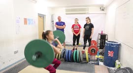 Curl power! Meet the three British sisters who were all crowned national champions in weightlifting