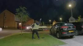 UK milkman is delivering laughs to a couple as he regularly dances on their lawn