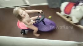 Kid not paying attention