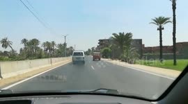 Faiyum Road Trip Morning Day View