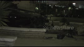 Hit-And-Run Vehicle Rollover Flipped Following A Collision - Crime Scene Investigation