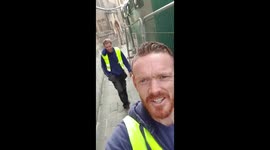 Pigeon stuck in oxford university lodge mayhem ensues 