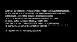 Ball moves on its own