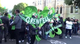 Silent March for Grenfell is about to start on 14 June 2019