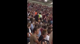 West Ham fan punches Astra fan