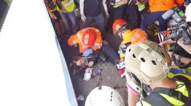 Female paramedic 'shot in eye with tear gas canister by police' during Hong Kong protests