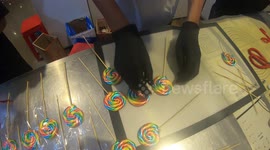 Producers create colorful candies and appeal to every look