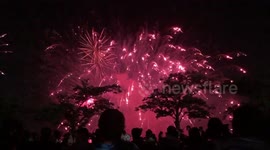 Fireworks in Kawagoe