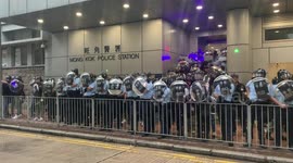 Hong Kong riot police