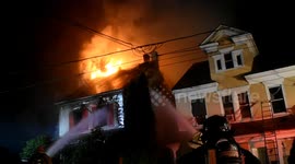 2nd Alarm Blaze roars thru Shamokin, Pa