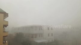 Nubifragio improvviso