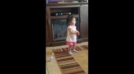 1 year old dancing