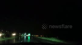 Lightning barrage in Colorado