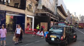 Fire alert in Piccadilly Circus