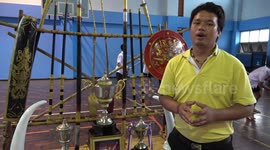 Pupils learn ancient sword fighting martial art in their PE lessons