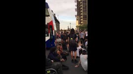 Stop the coup protest at Parliament Square
