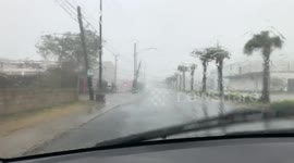 Tropical Storm Dorian brings heavy rain and winds to the Virgin Islands