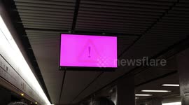 Hong Kong Anti Extradition Protest. The MTR Corporation announce that Prince Edward is closing due to a serious incident, asking everyone to leave the station immediately