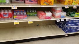 Water is Selling Out Quick Ahead of Dangerous Hurricane Dorian in North Carolina