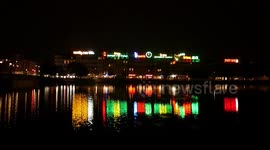 Electric Storm Takes Place in Copenhagen, Denmark