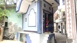 The two-story house built on just five square metres of land in India