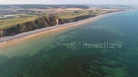 Stunning footage shows underwater life on Britain's largest chalk reef