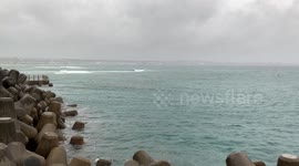 Typhoon Lingling Okinawa, Japan