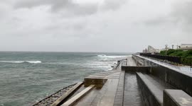 Typhoon Lingling Okinawa, Japan
