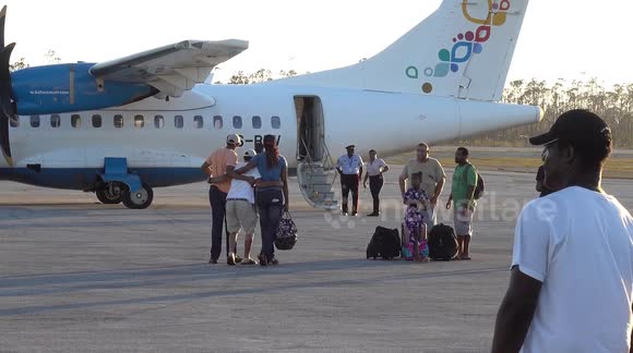Hurricane Dorian: Elderly injured survivors evacuated from Bahamas airport