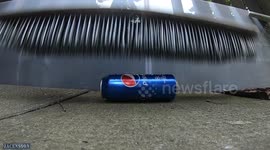 Crushing it! YouTuber destroys 6 everyday items with 1,000 nails and the footage is deeply satisfying