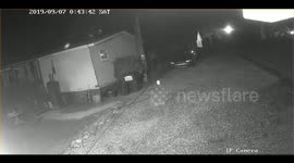 Orb that follows me... Bright white at night and yellow during the day