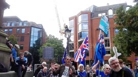 Defend Democracy let him speak