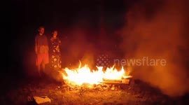 Campfire got a little too big