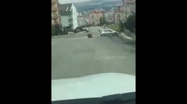 Kids Race Down Hill In Homemade Karts In Turkey