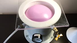 Experiment with Balloon in a Vacuum Chamber