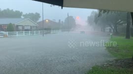 Street Flooding from Imelda