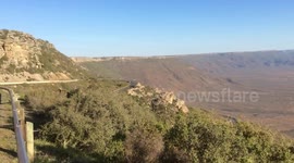 VanRhyns Pass on the R27 between the Towns of VanRhynsdorp and Nieuwoudtville, South Africa