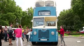 European day without cars in Madrid, Spain