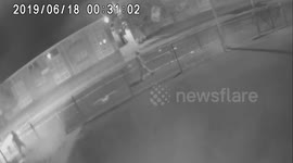 Mystery milk snatcher has been caught on CCTV outside UK primary school