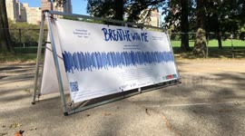 'Breathe With Me' art exhibit opens in Central Park to promote climate awareness