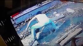 Watch -Another Angle --  Miraculous rescue of 2.5 year old child from drowning in a deep hole near sewerage line in Jodhpur