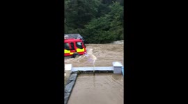 Major downpour causes flooding on Isle of Man trapping people in their homes