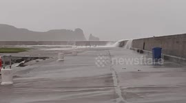 Heavy Weather Howth Harbour