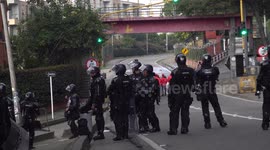 ‘Five injured’ in latest anti-corruption riots in Bogota