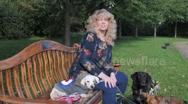 Woman dubbed 'miracle worker' after getting paralysed pooches walking again