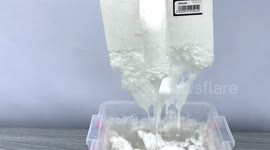 Styrofoam melts when submerged in acetone